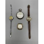 Qty Watches to include gold examples, and silver p