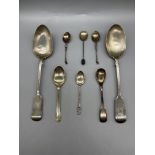 Qty HM Spoons to include Victorian Servers