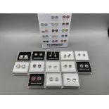 Quantity of silver dress jewellery