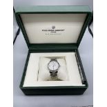 Boxed Frederique Constant Geneve Gents Watch. May