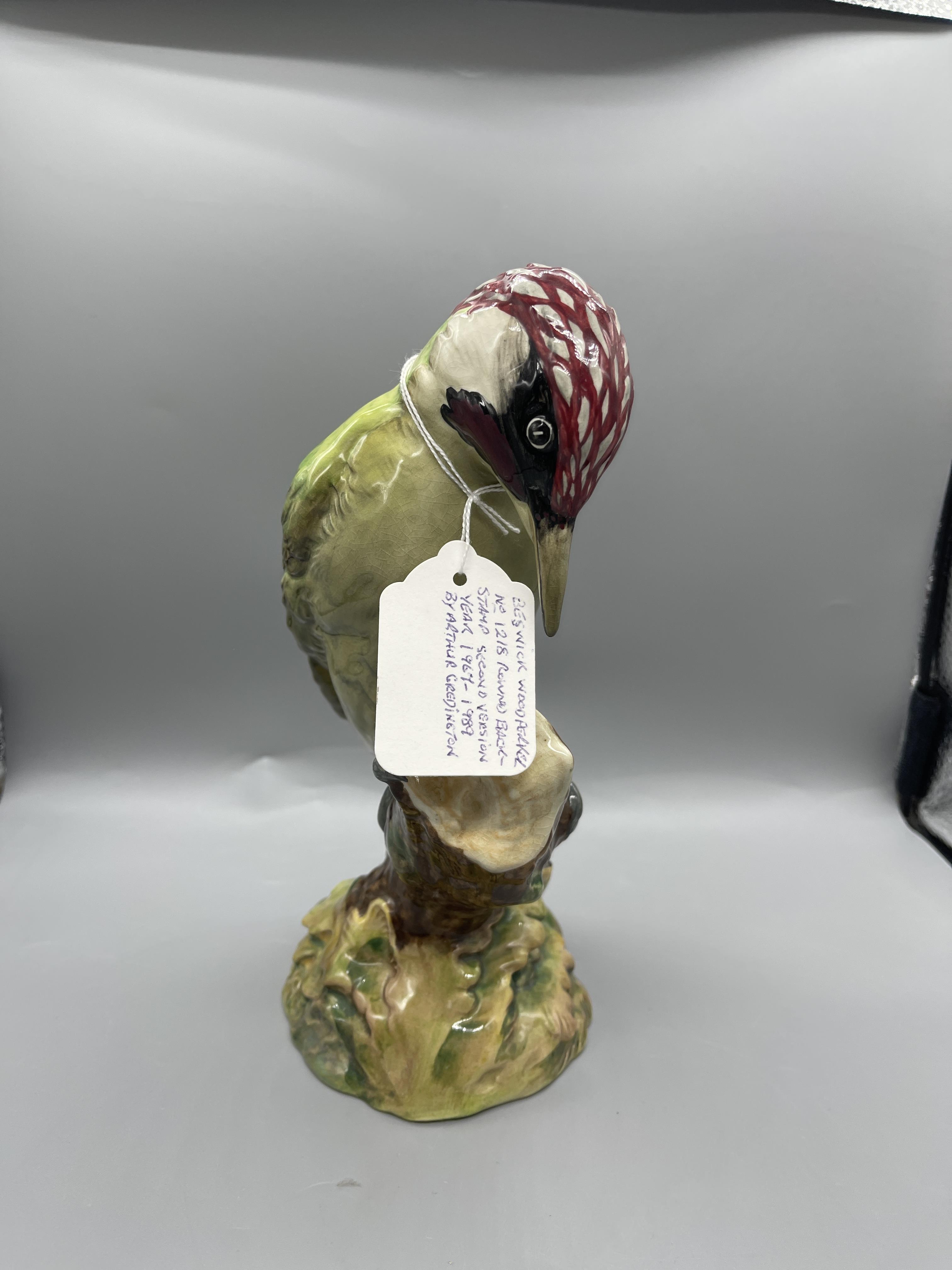 Sylvia Eagle and Beswick Woodpecker Great Conditio - Image 7 of 12