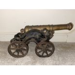 Brass Miniature Cannon