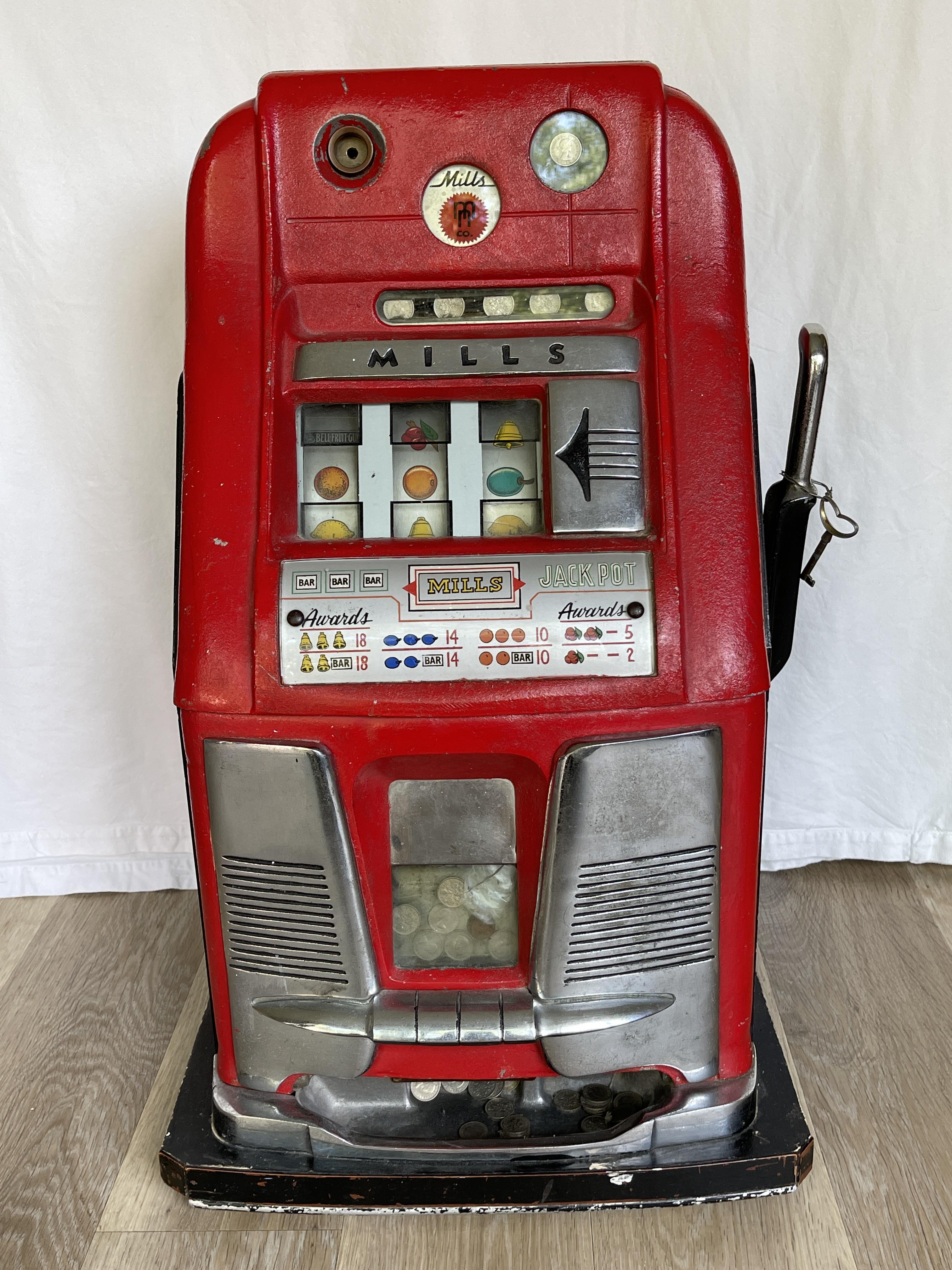 Mills Bell-O-Matic Hi Top Slot Machine