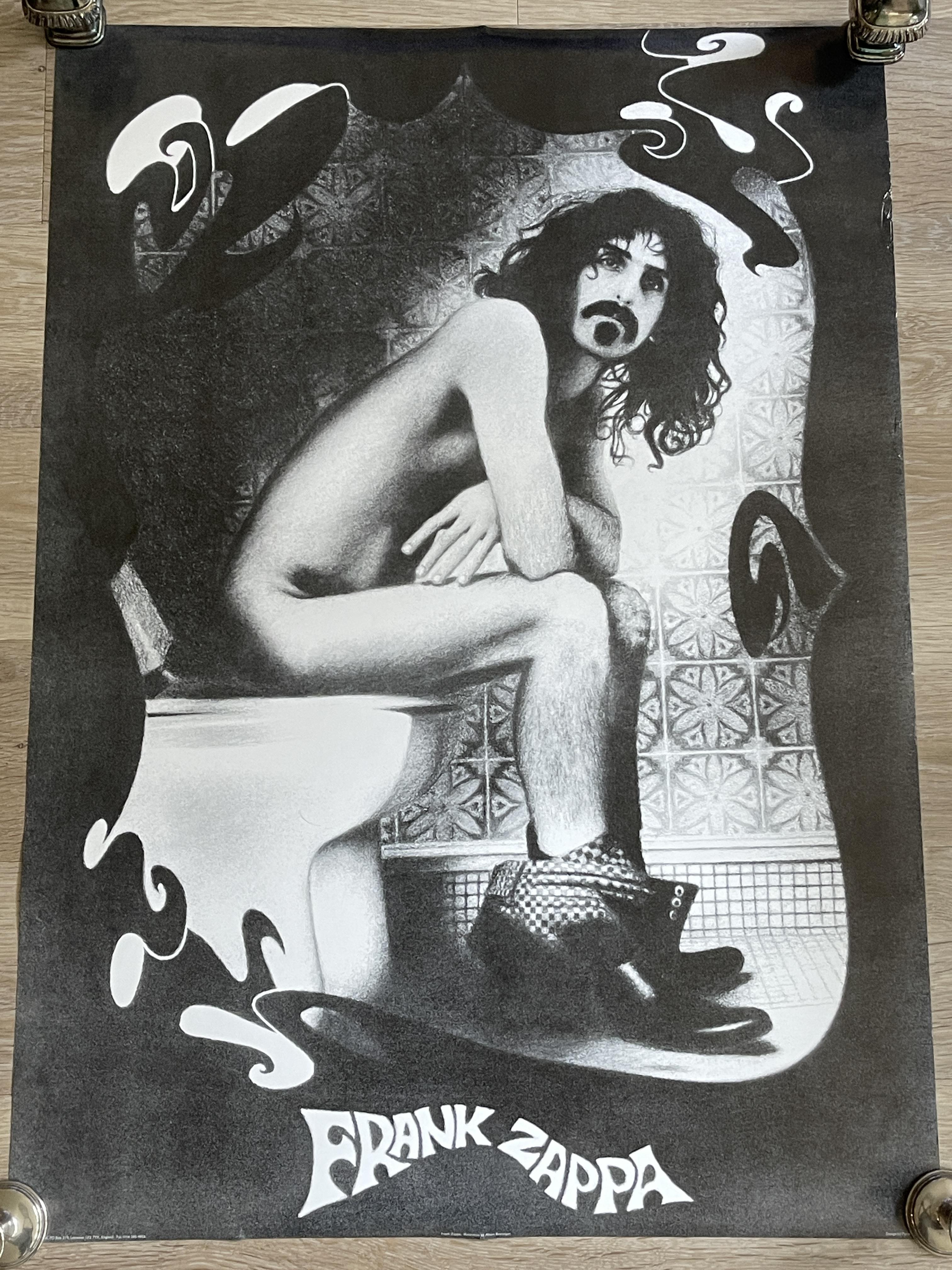 Frank Zappa "Krappa" Original Vintage Poster Excel - Image 2 of 7