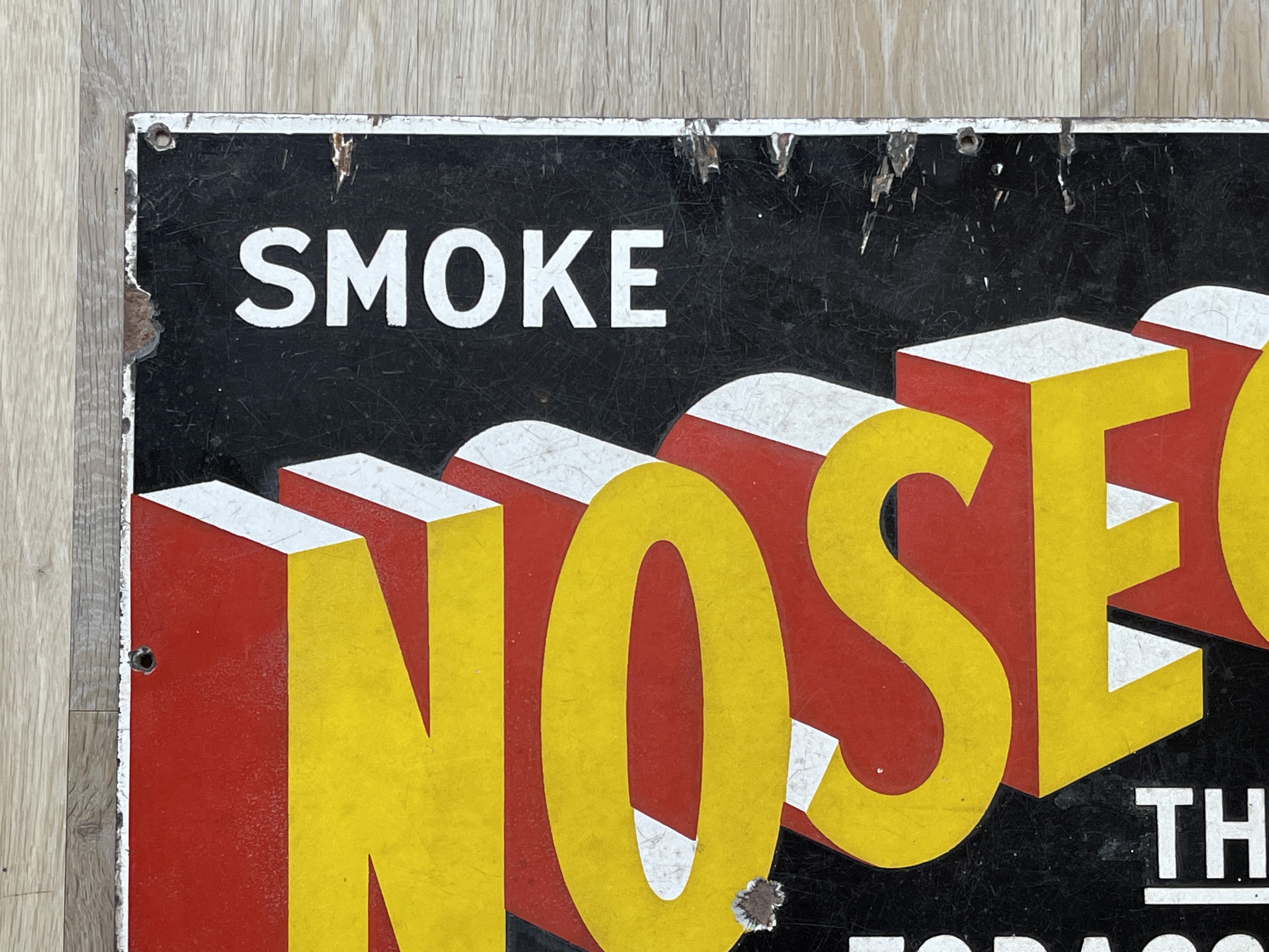 Original Vintage Enamel and Metal "Smoke Nosegay T - Image 4 of 9