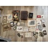 Three Vintage Photo Albums and Photographs