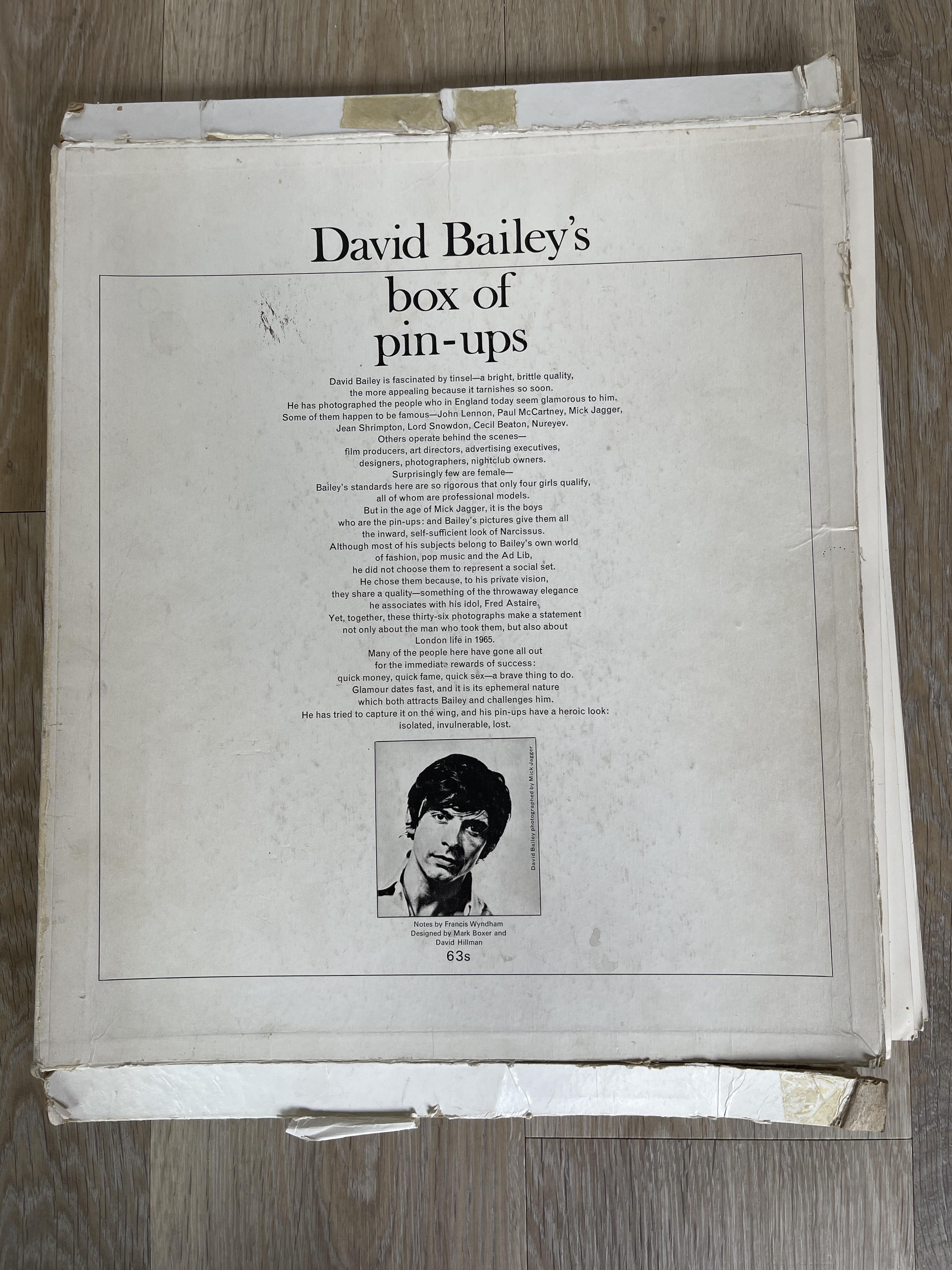 David Bailey's Box of Pin-Ups, 1965( 3 pictures m - Image 39 of 40