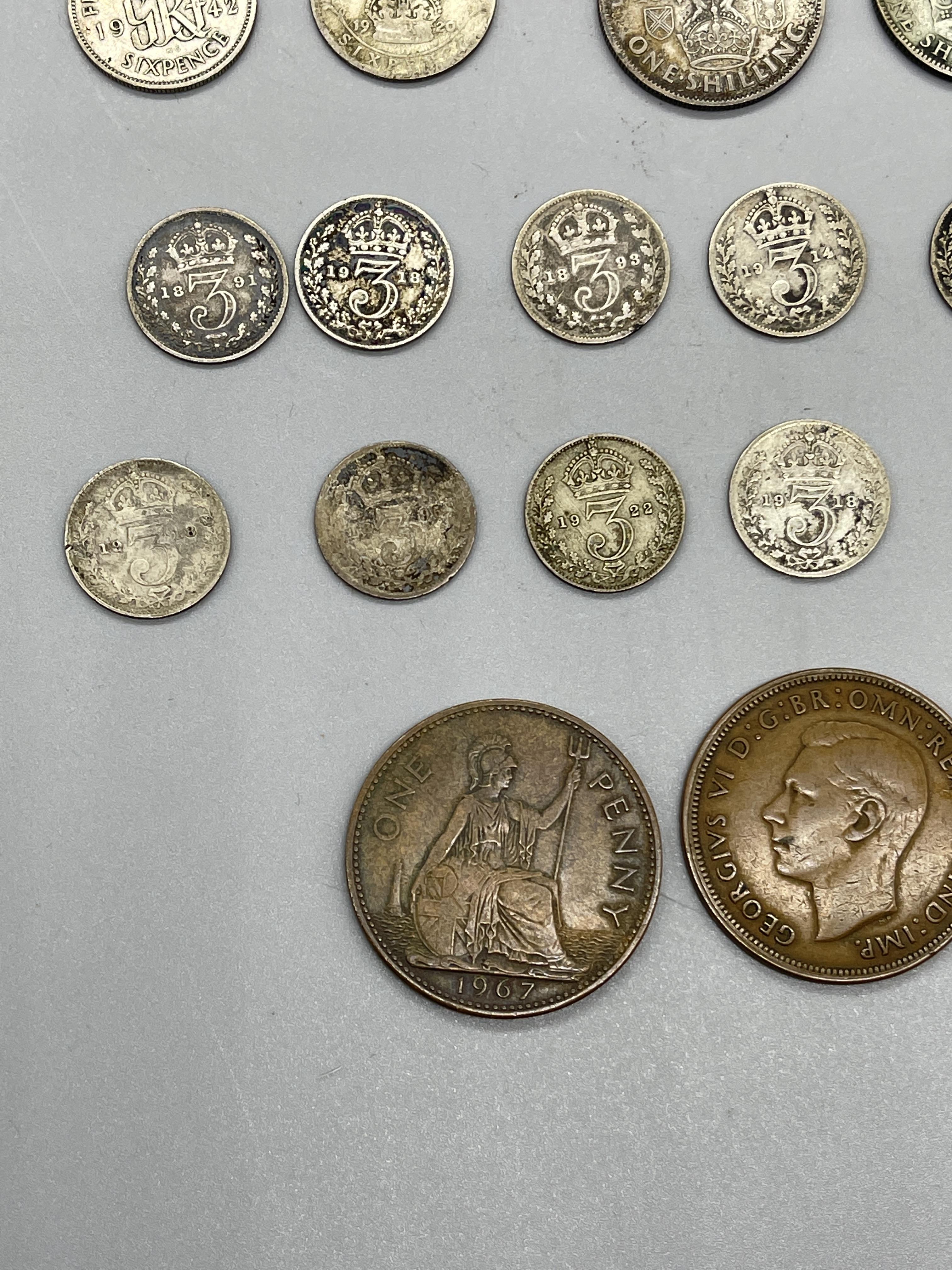 Quantity of Silver coins to include Double Headed - Image 4 of 6