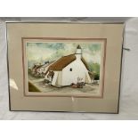 Framed Watercolour Signed Lower Right - Don Lewis