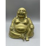 Brass Buddha, H16cm x W16cmGreat Condition, no da