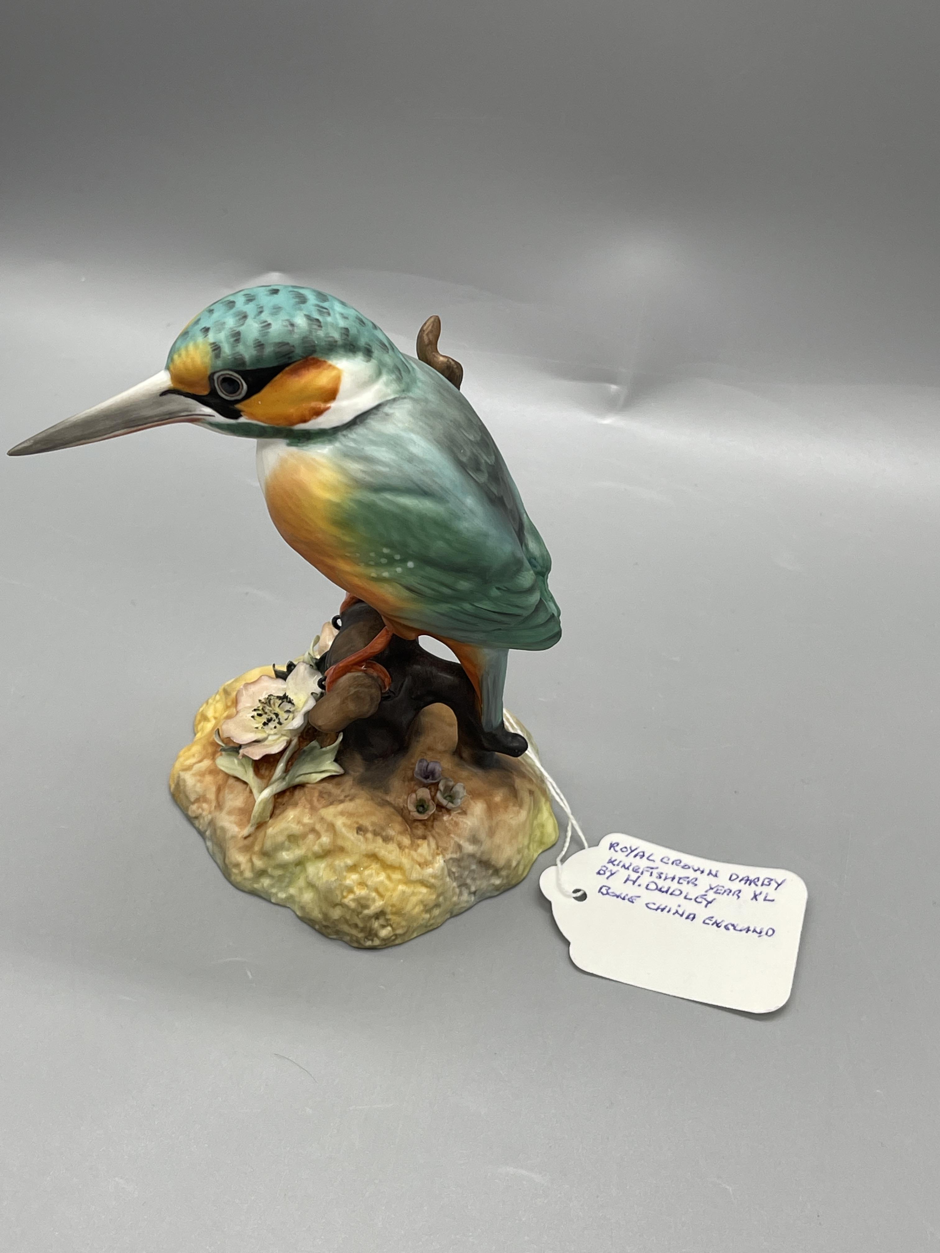 Eight Royal Crown Darby and Royal Doulton Bird Fig - Image 8 of 19