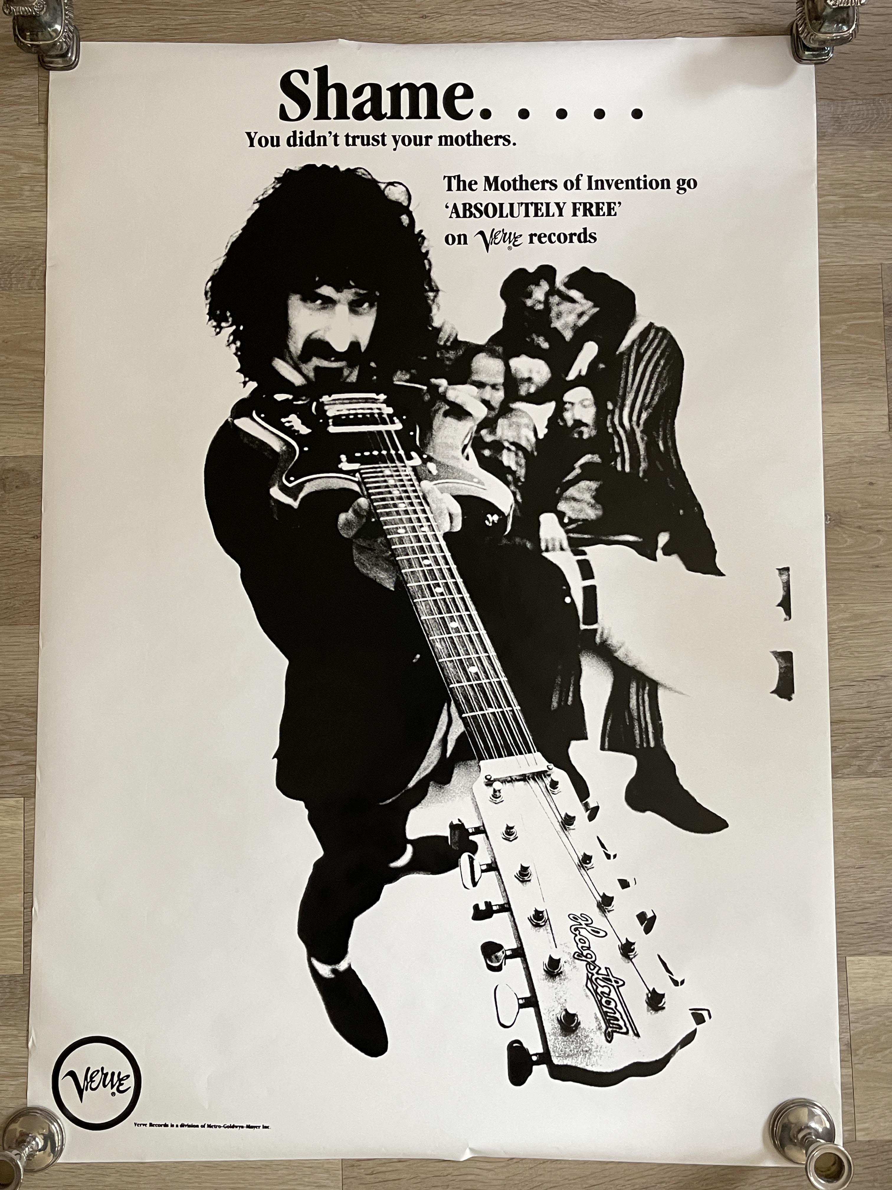 Frank Zappa "Mother of invention" Original Vintage - Image 7 of 7