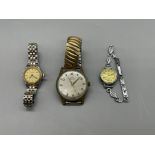 Two Ladies and One Gents Watch, to include Tissot