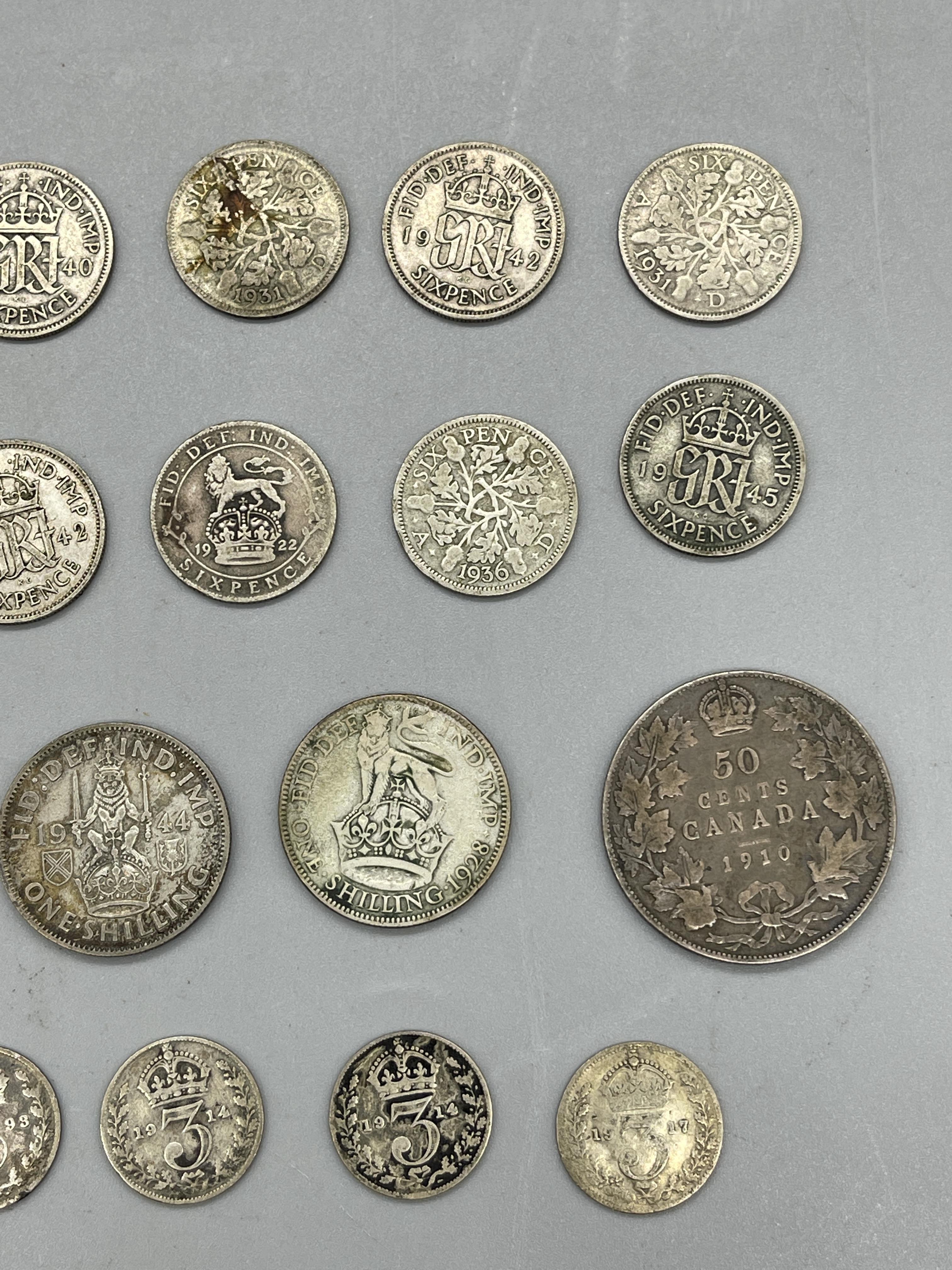 Quantity of Silver coins to include Double Headed - Image 3 of 6