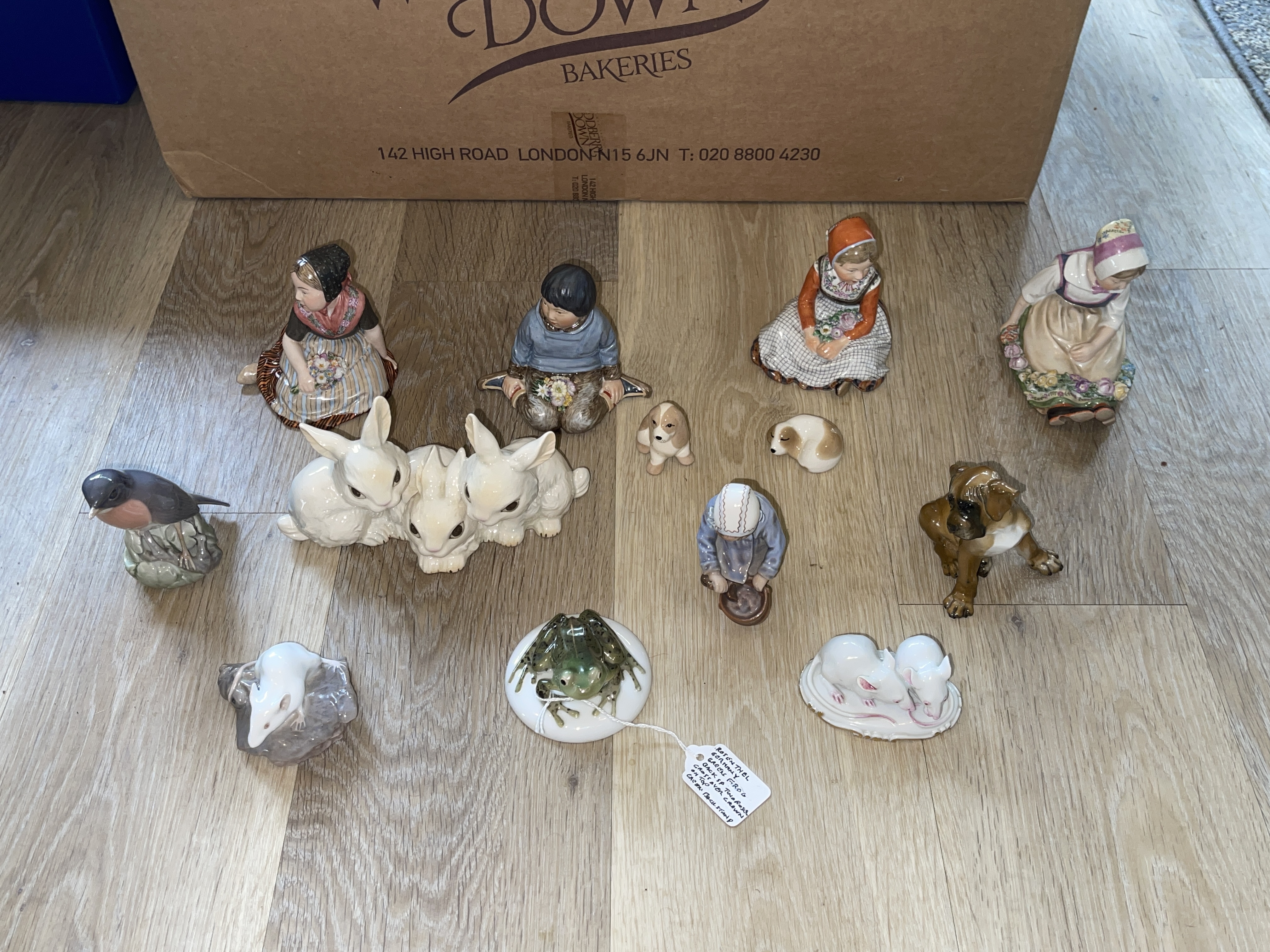 Thirteen Assorted Porcelain Figures to include Roy