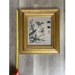 Framed Oriental Silk picture