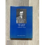 J. Douglas Edgar - The Gate To Golf signed book