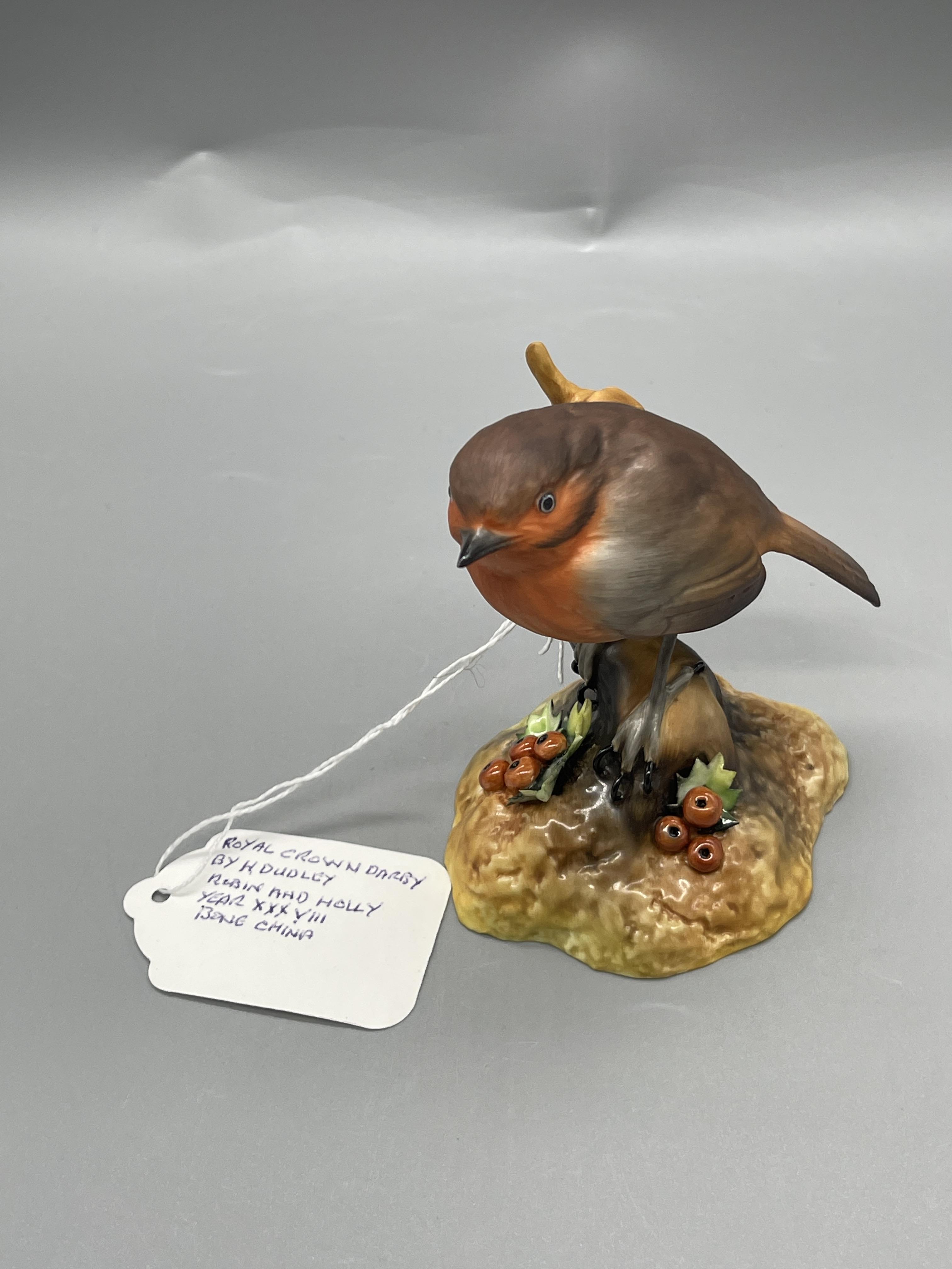 Eight Royal Crown Darby and Royal Doulton Bird Fig - Image 6 of 19