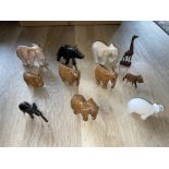 Quantity of Wooden Animals