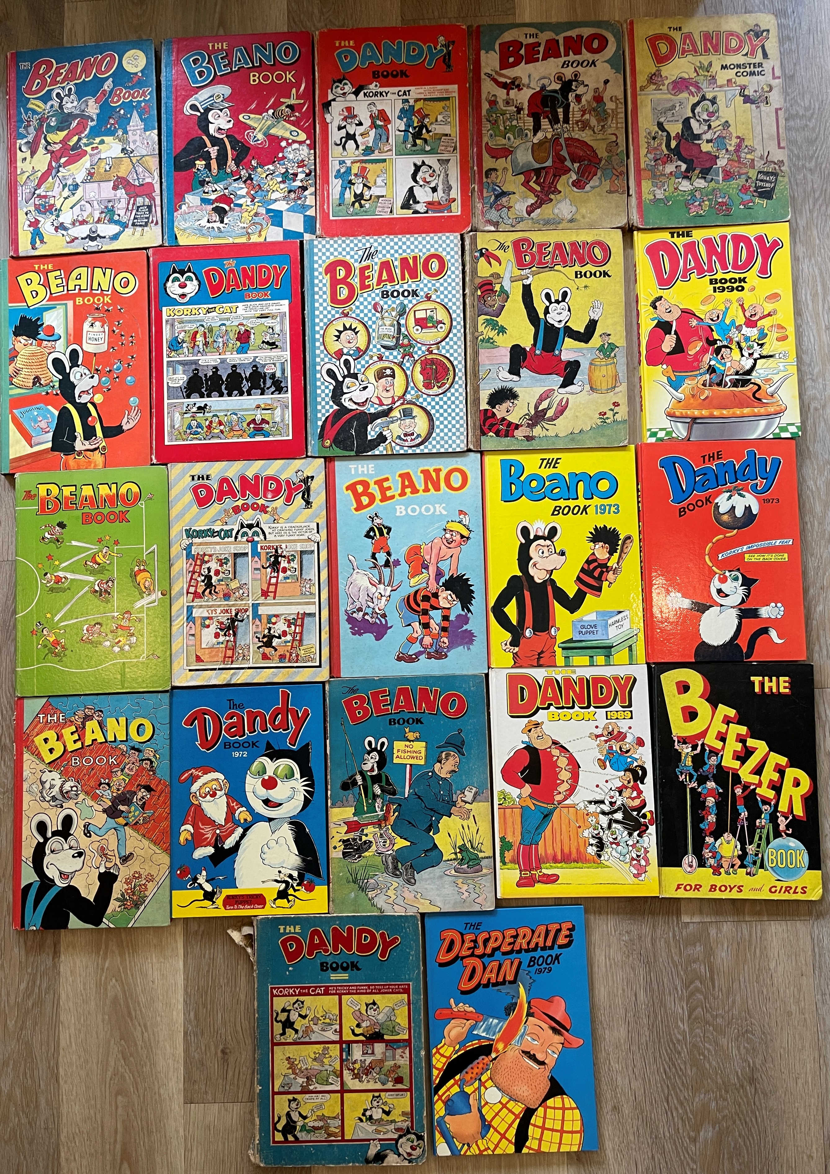 Great Collection of Over 20 Beano and Dandy Comic