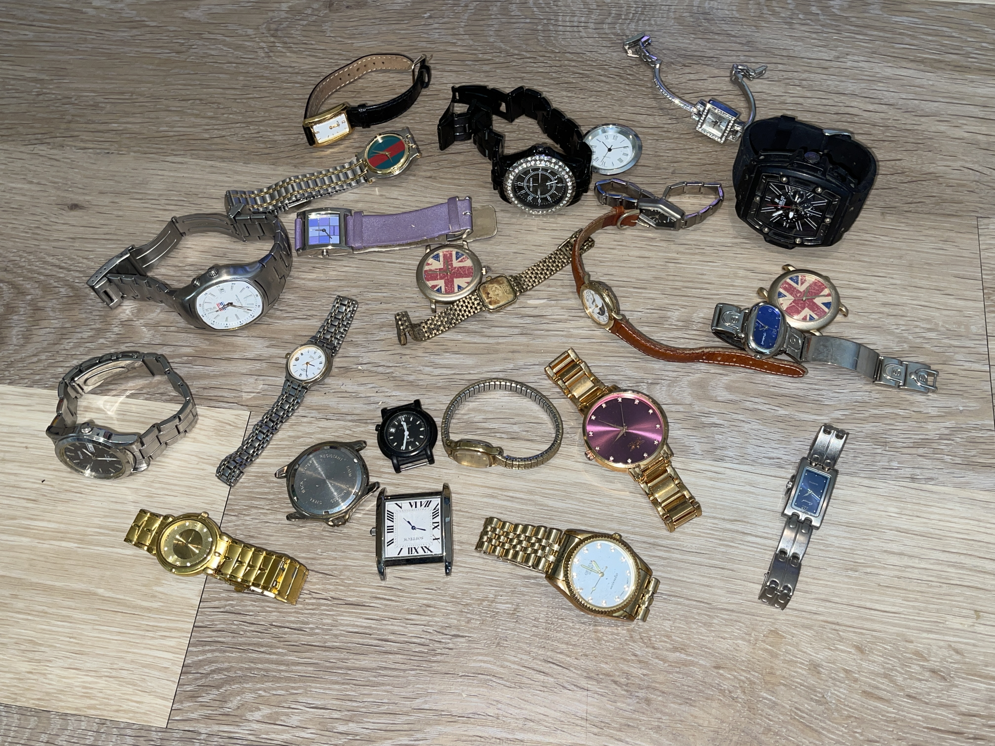 Quantity of watches