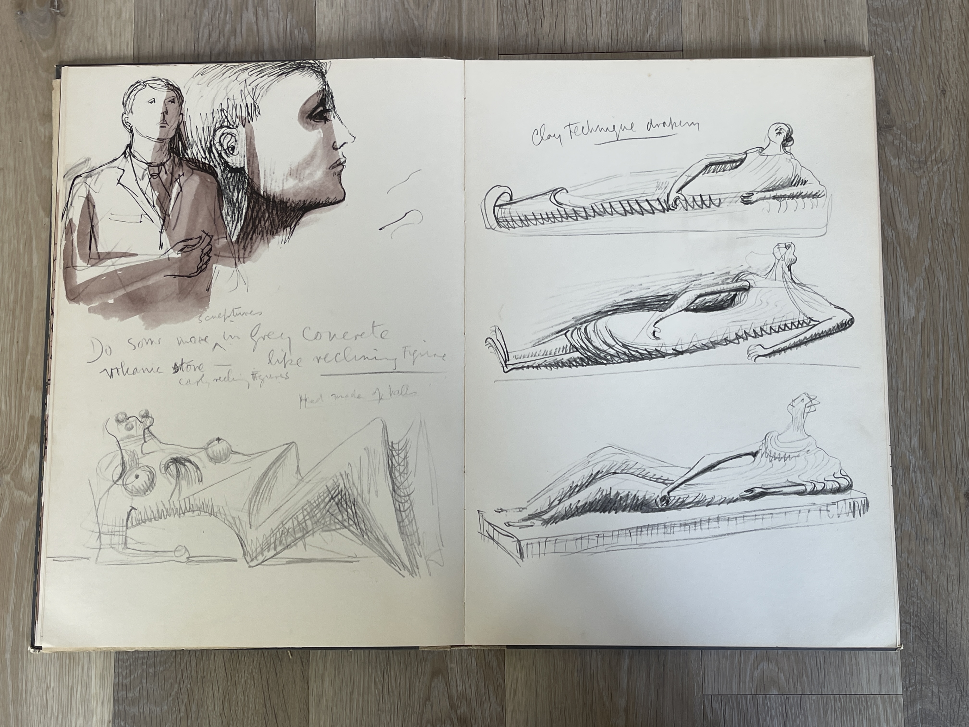 Henry Moore: Heads, Figures and Ideas - Image 4 of 7