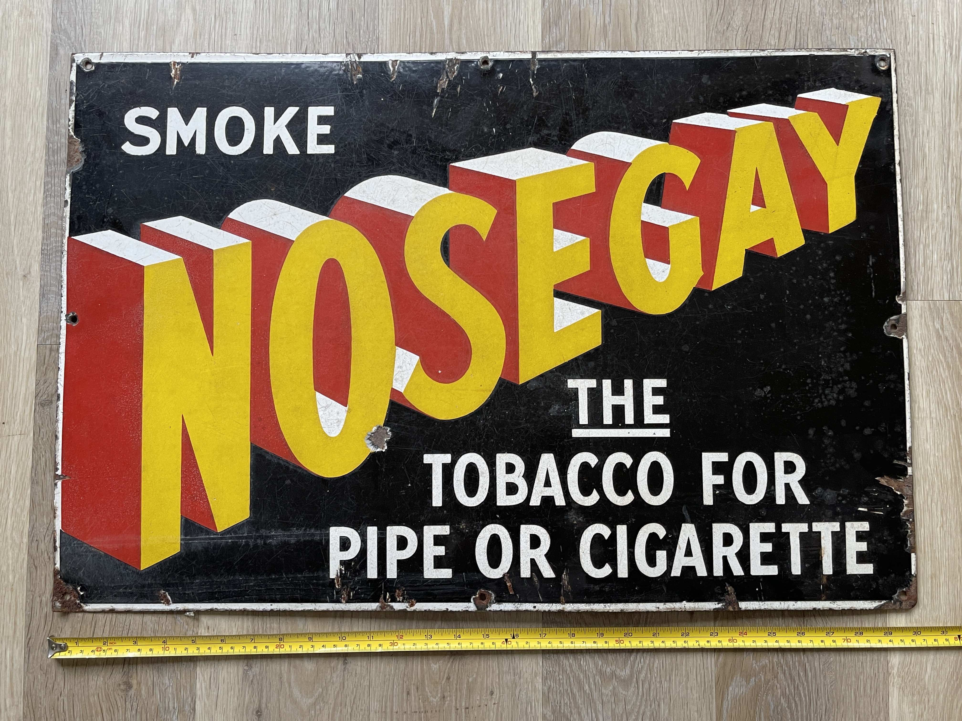 Original Vintage Enamel and Metal "Smoke Nosegay T - Image 2 of 9