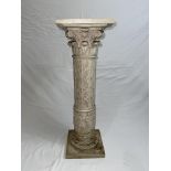 Carved Ornate Vintage Pillar. Very heavy