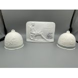 Lladro Collectors Plaque and Two Bells