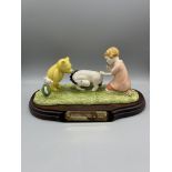 Boxed Royal Doulton "EEyore loses a tail" ltd ed f