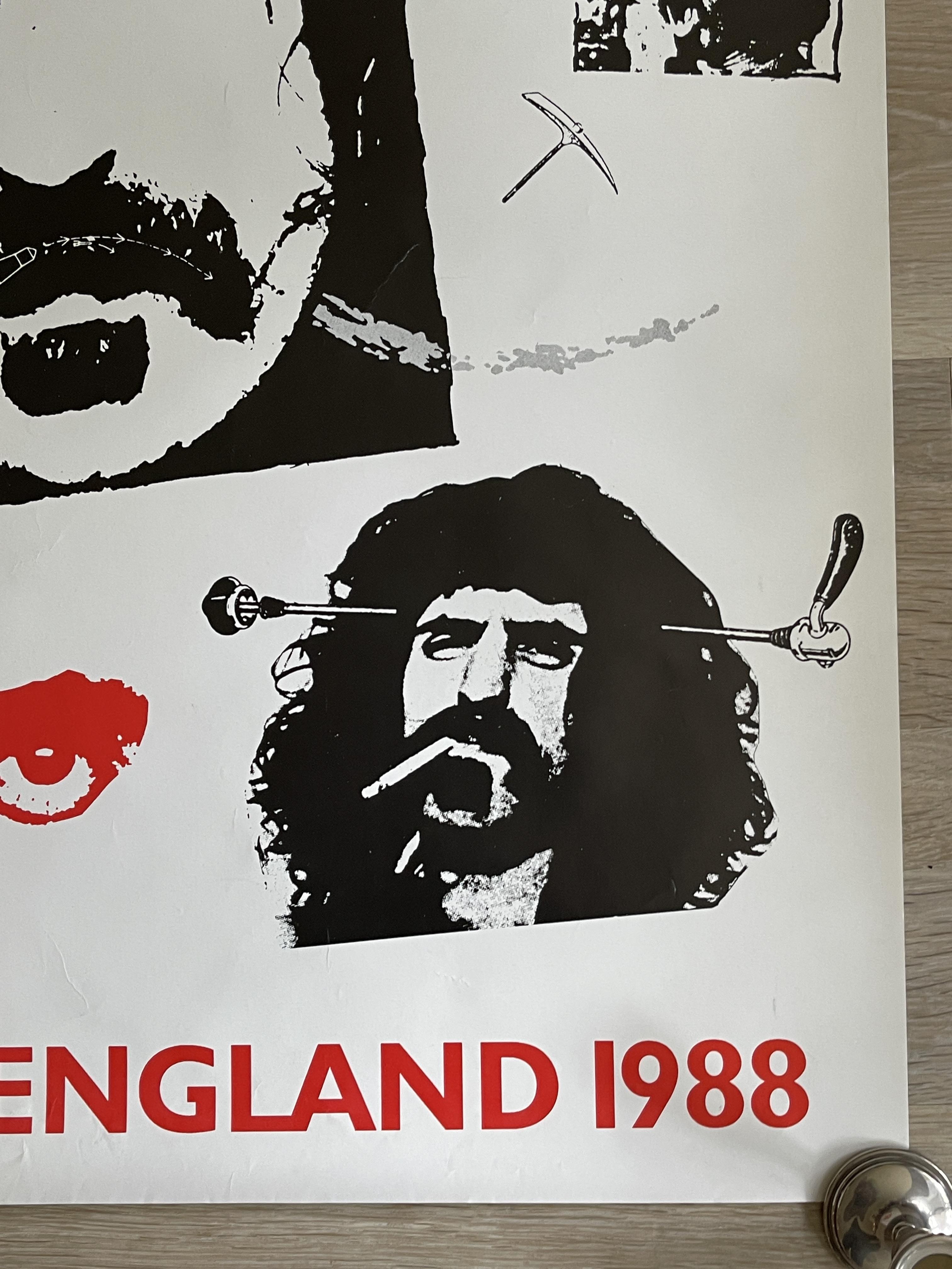 Frank Zappa Original Vintage PosterExcellent Cond - Image 6 of 7