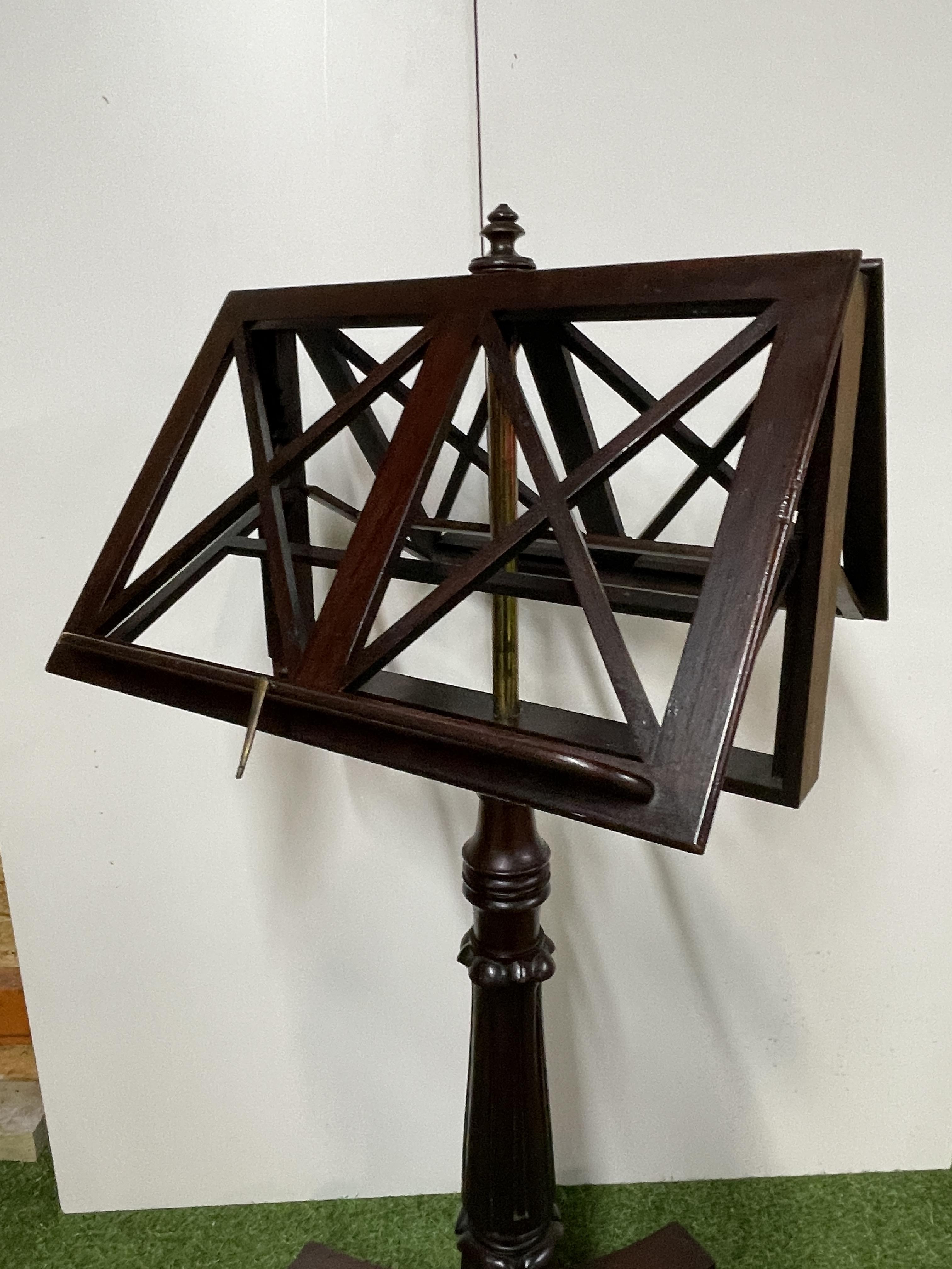 Antique Duet Music Stand - Image 4 of 11