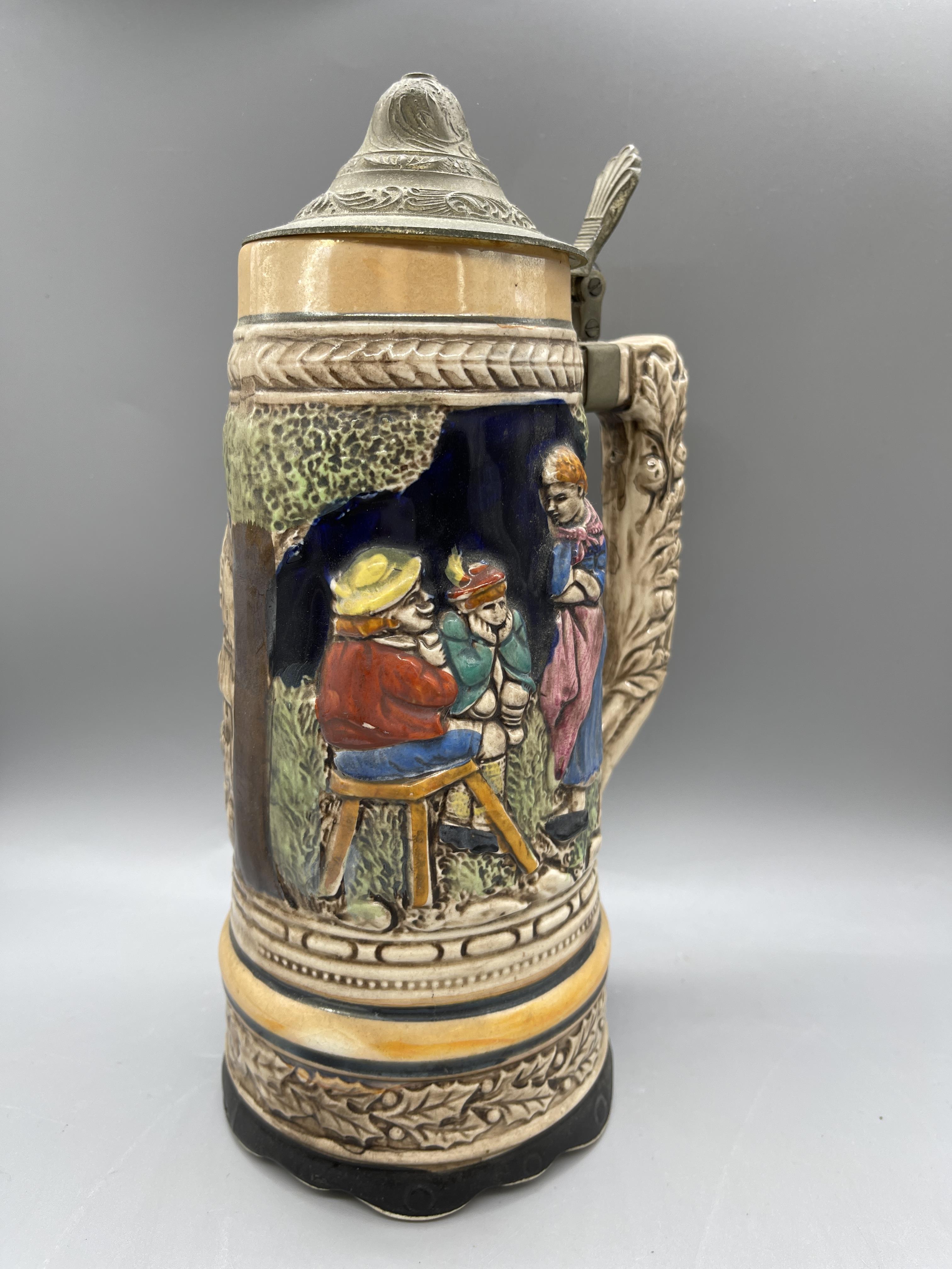 Vintage German Stein music box - Image 2 of 9