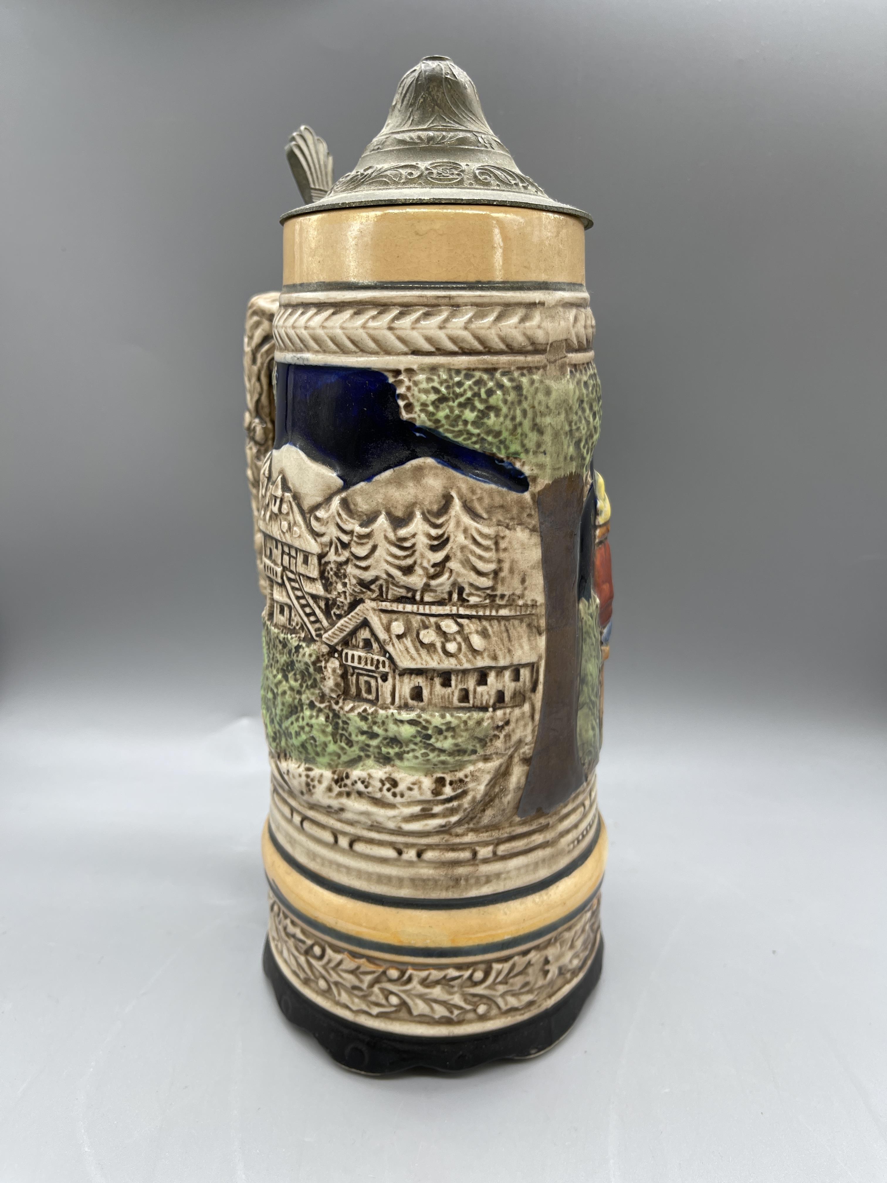 Vintage German Stein music box - Image 4 of 9