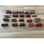 Twenty assorted model vehicles.Please check pictu