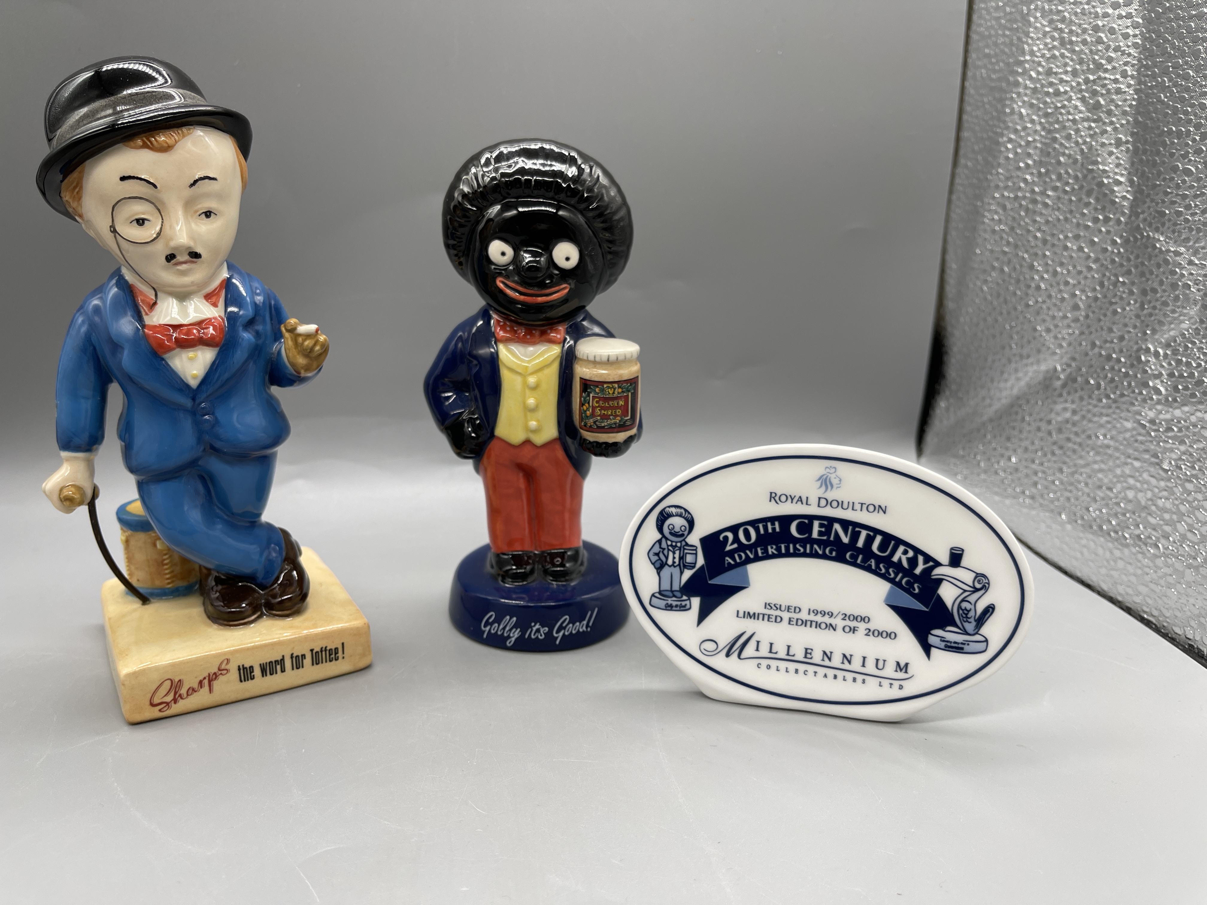 Royal Doulton Sir Kreemy Knut and Golly Figurines