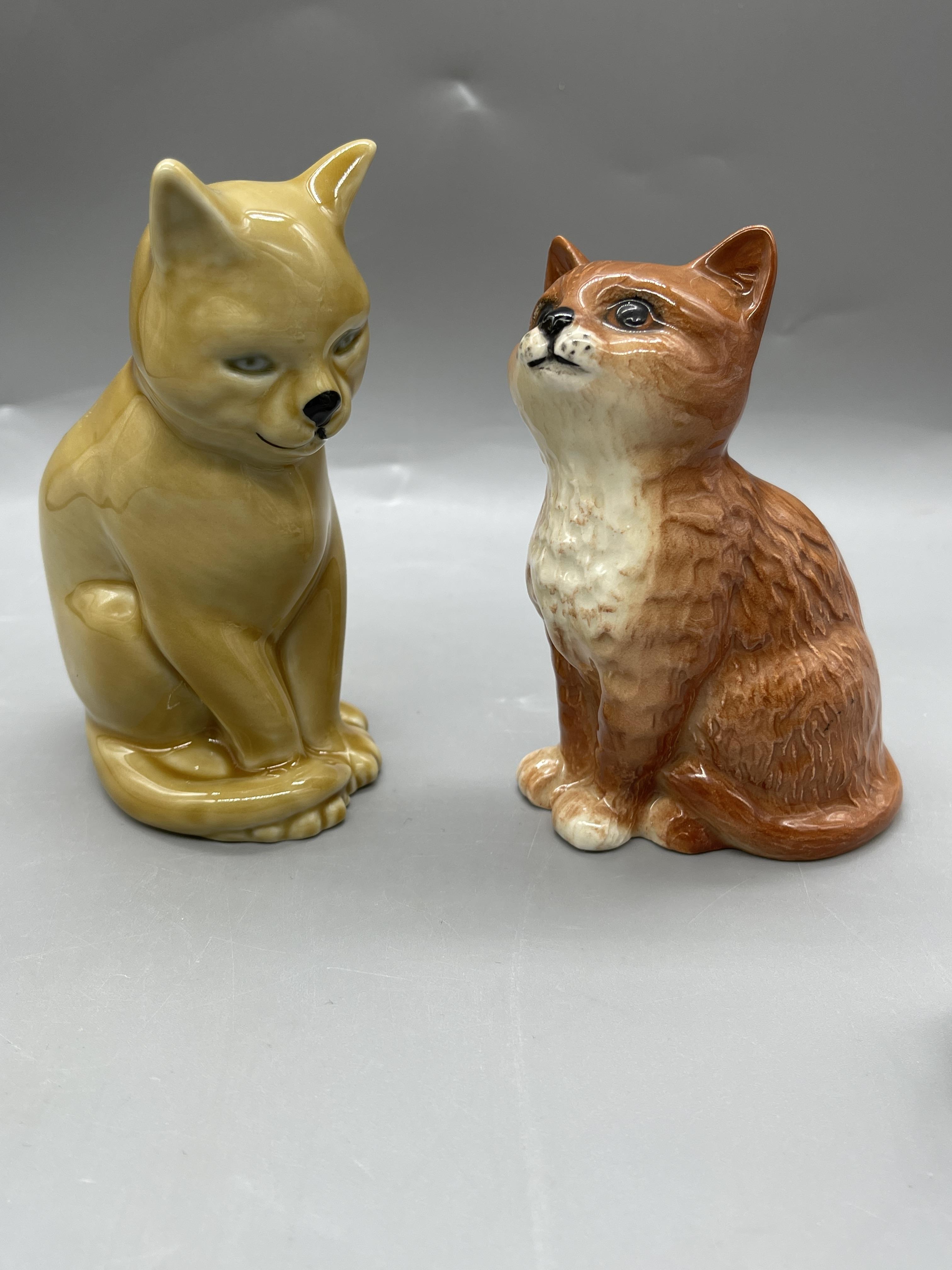 Five Cat Figures to include Royal Doulton Winnie T - Image 5 of 11