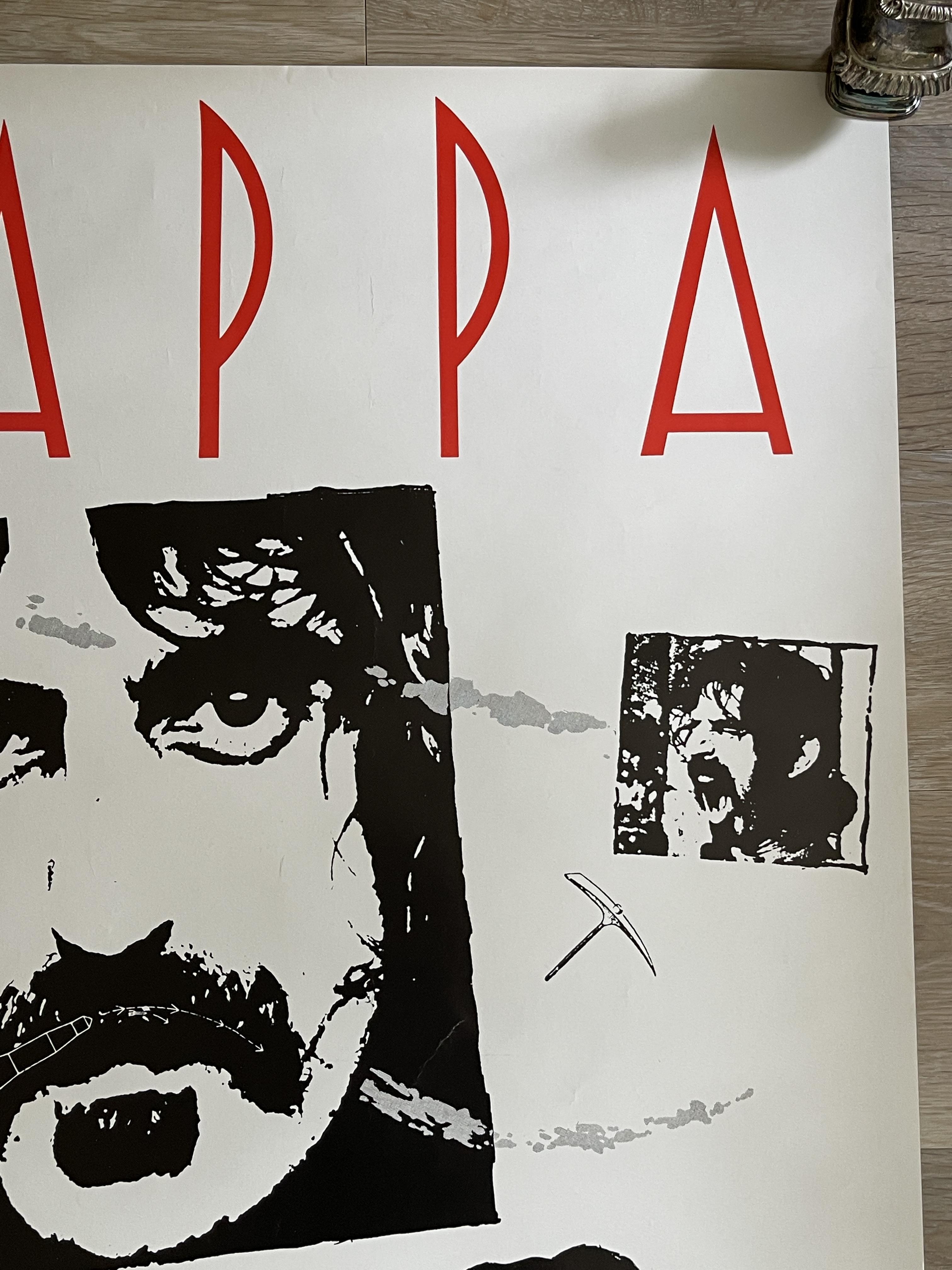 Frank Zappa Original Vintage PosterExcellent Cond - Image 4 of 7