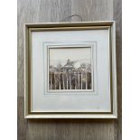 Signed Small Watercolour by Gordon Rushmer - Near