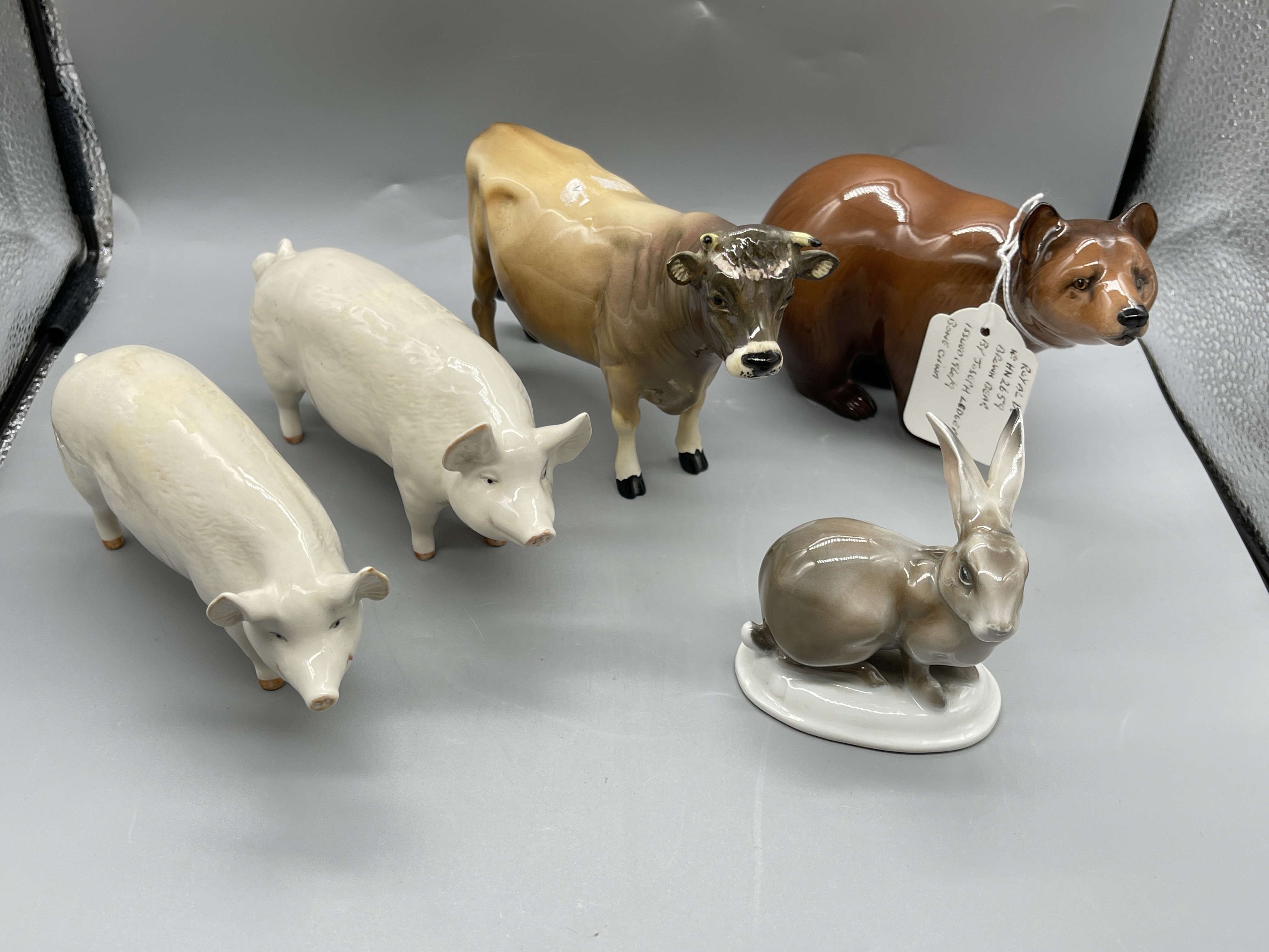 Quantity of Five Farm Animals to include Royal Dou - Image 10 of 10