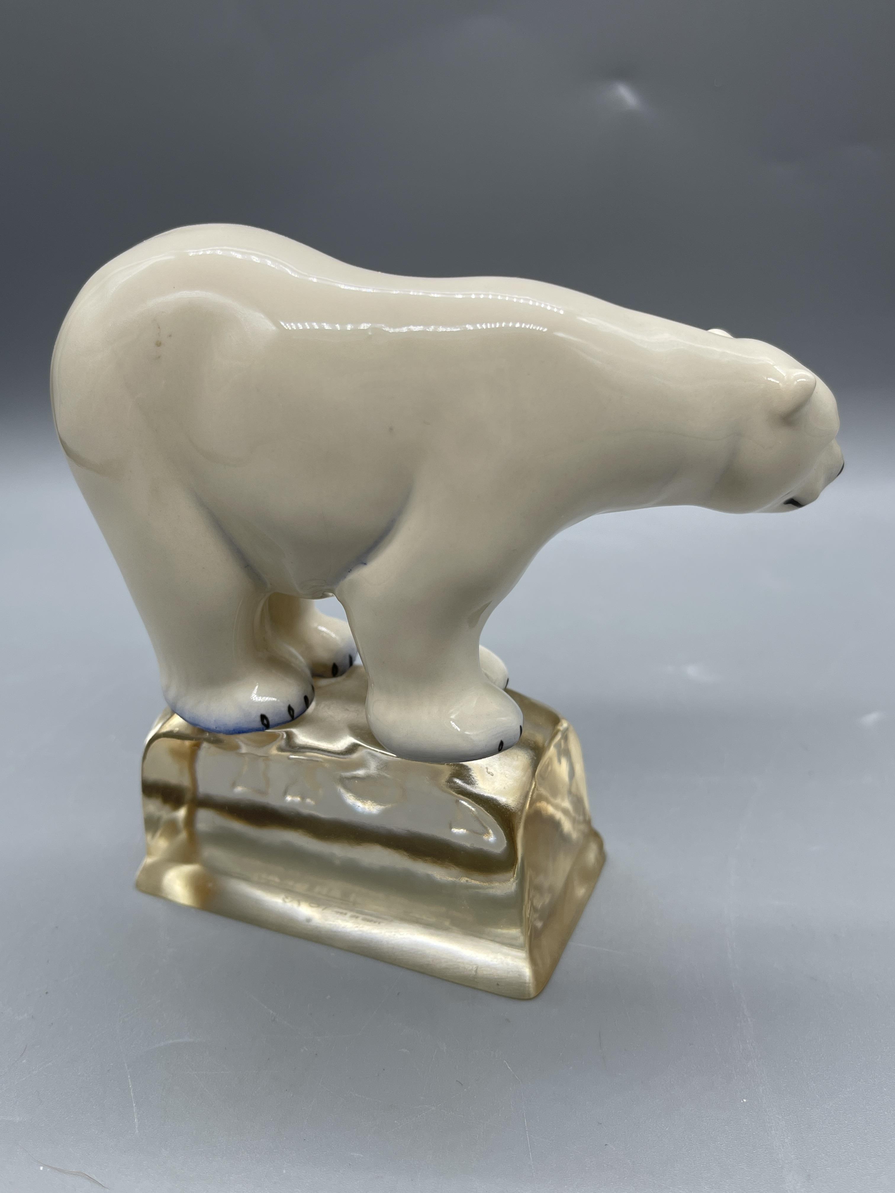 LLADRO 1443 Bearly Love Figurine-Polar Bears on Ic - Image 17 of 21