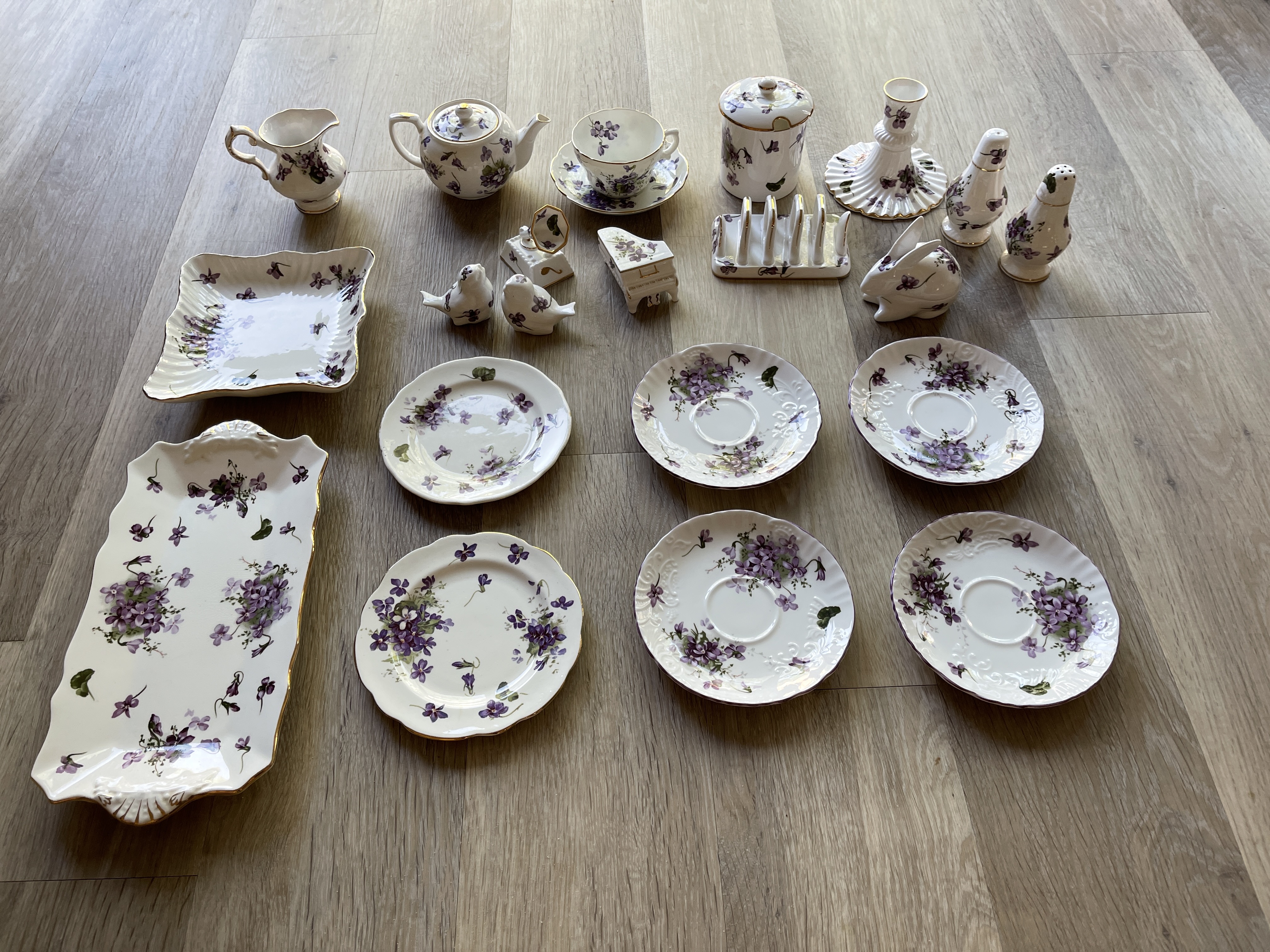 Collection of Hamersley Fine Bone China, 22 Pieces