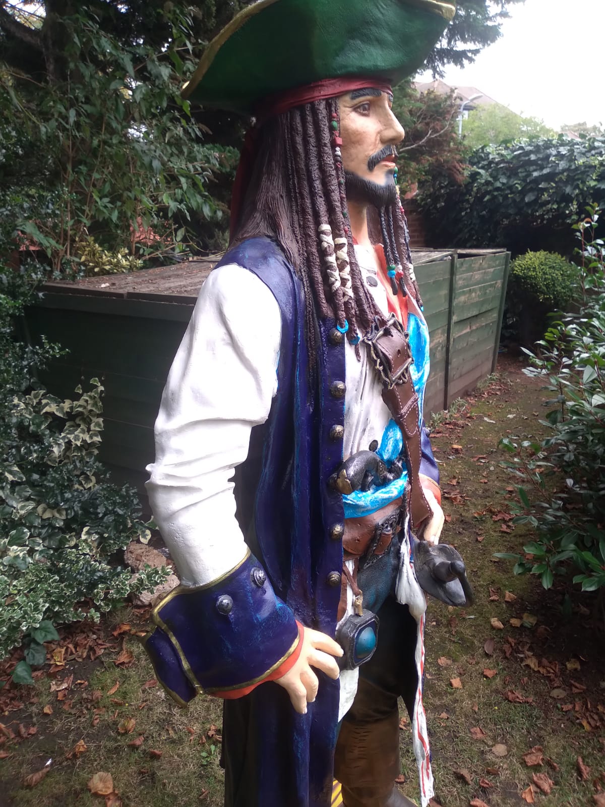 Cinema - Rare Statue of the Caribbean pirate Jack Sparr - Image 2 of 11