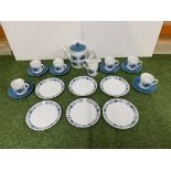 20 Piece Snowhite Johnson Bro's Ironston Coffee Se