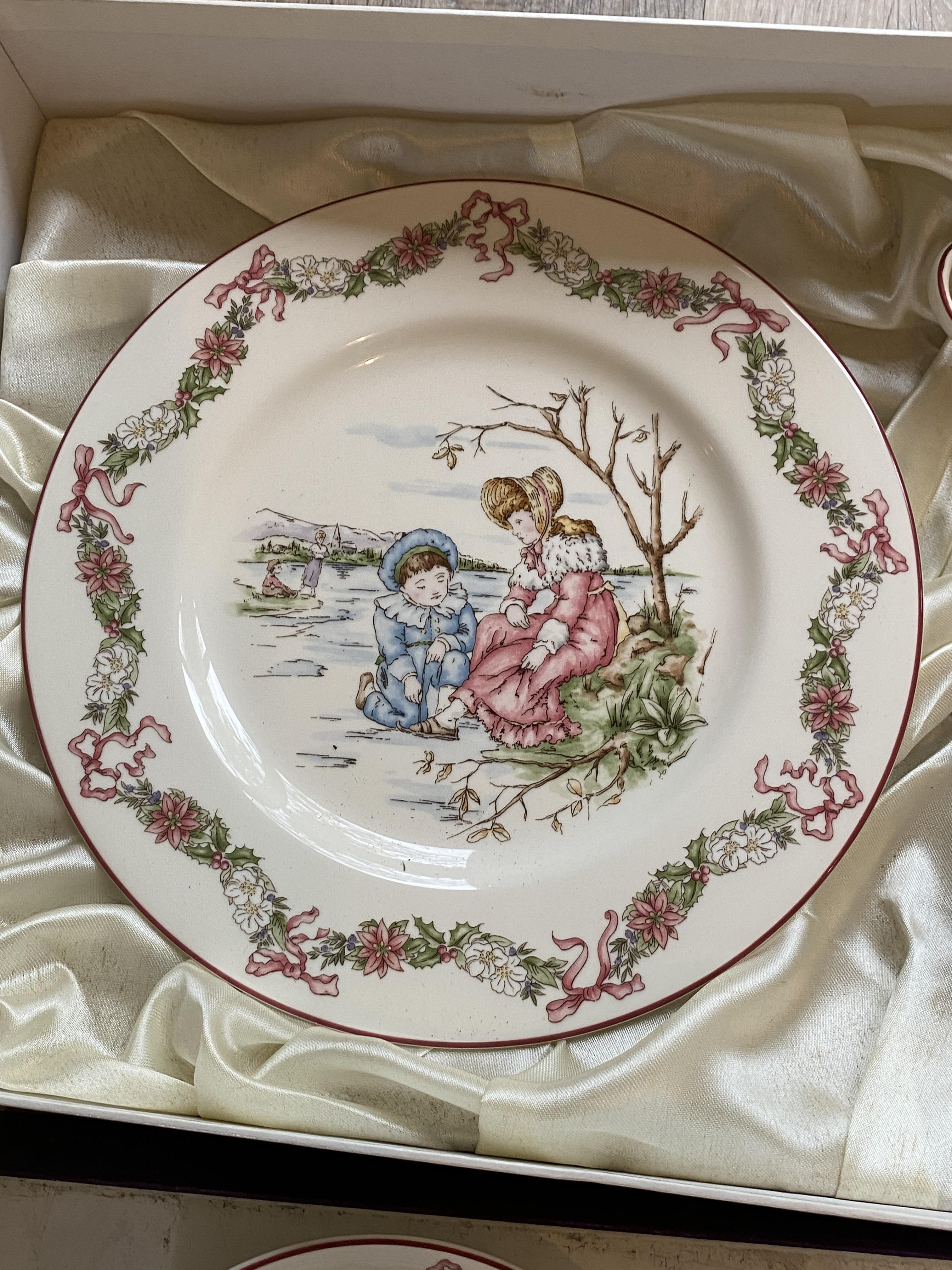 Royal Doulton Archives Pastime Winter Series Ware - Image 3 of 16