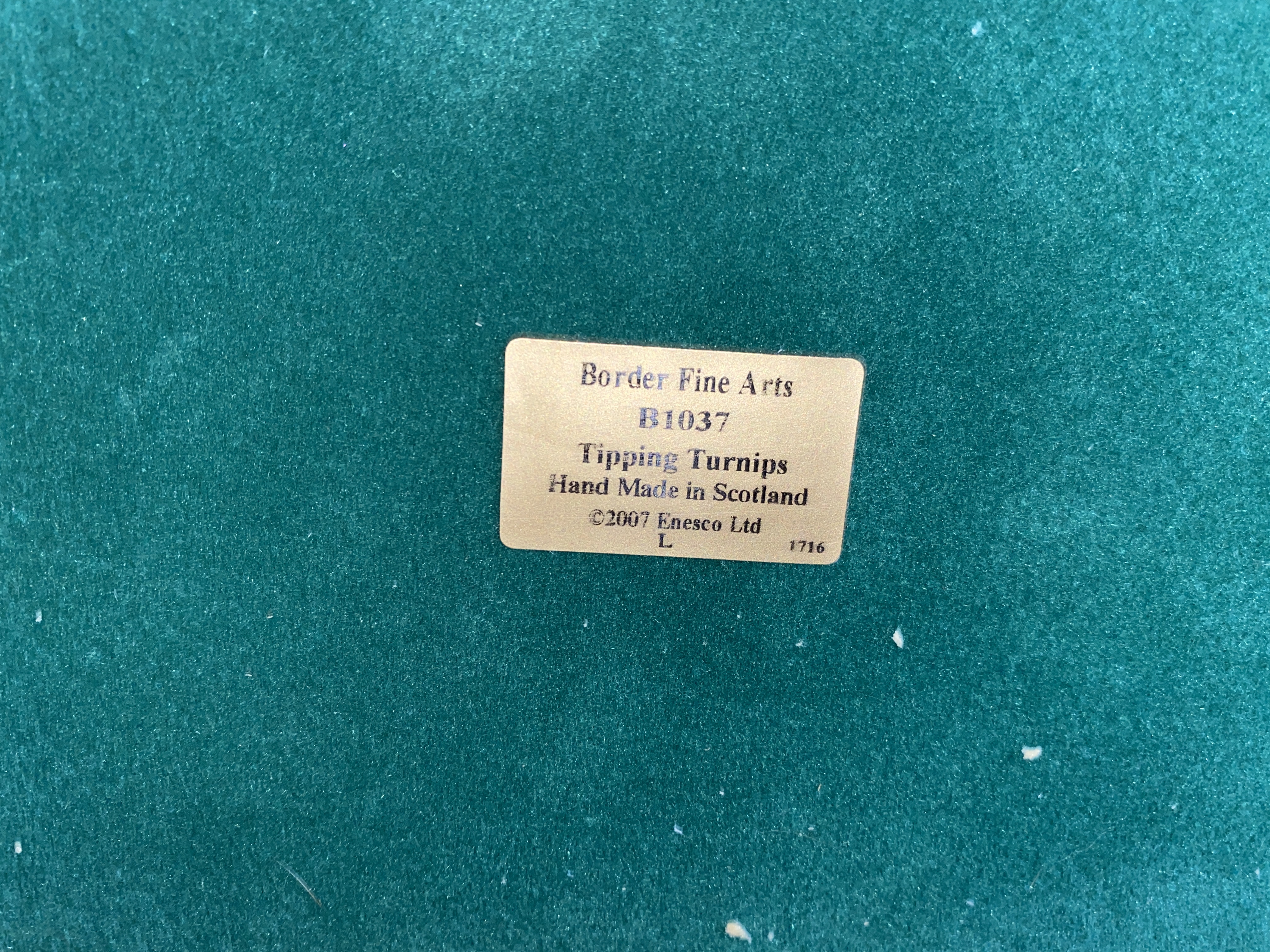 Border Fine Arts - Tipping Turnips B1037 490/950 L - Image 10 of 10