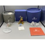 Swarovski Crystal Disney Winnie the Pooh with "Hun