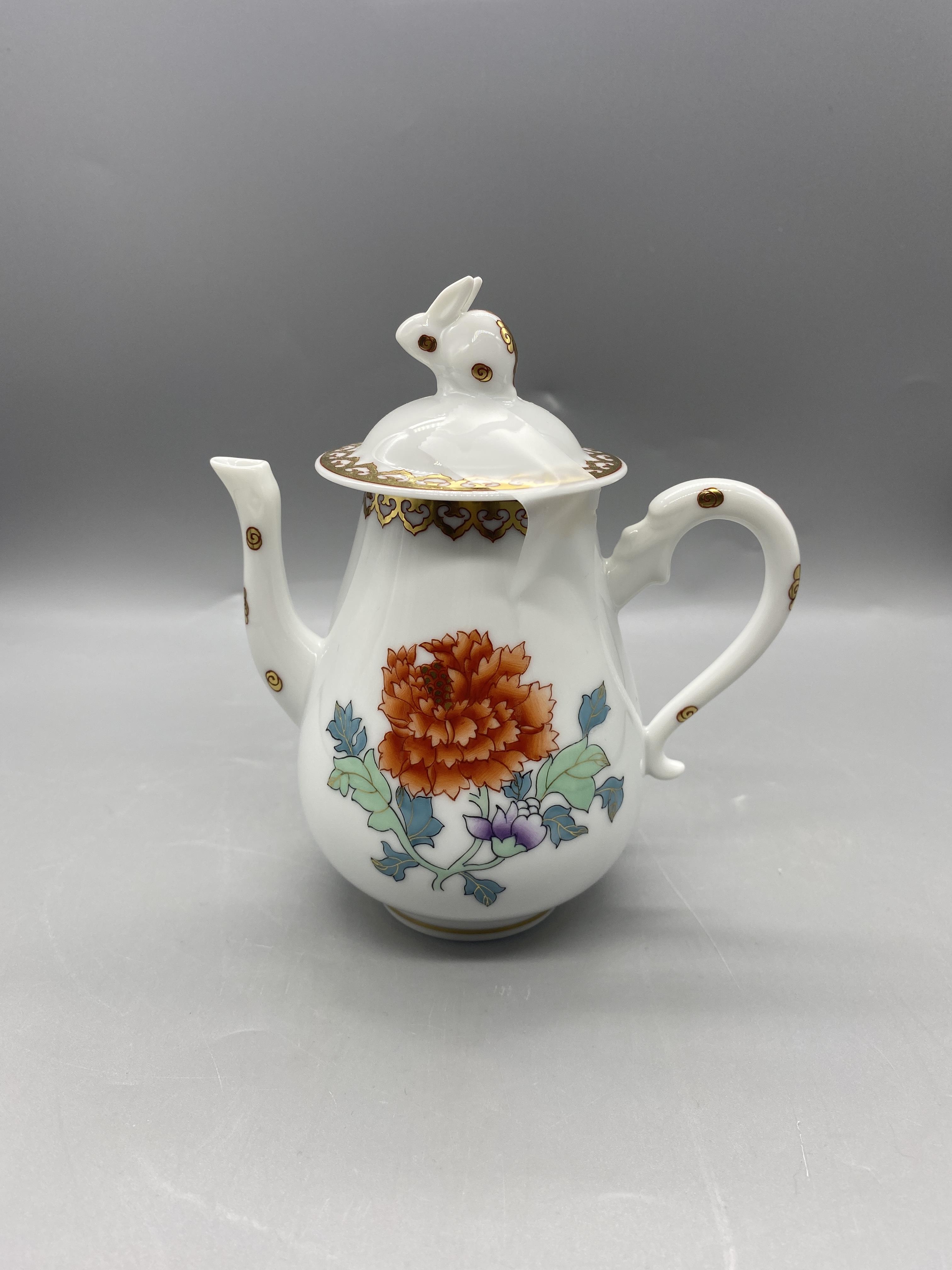 Three Herend Porcelain Coffee Pots, signed and mar - Image 9 of 22
