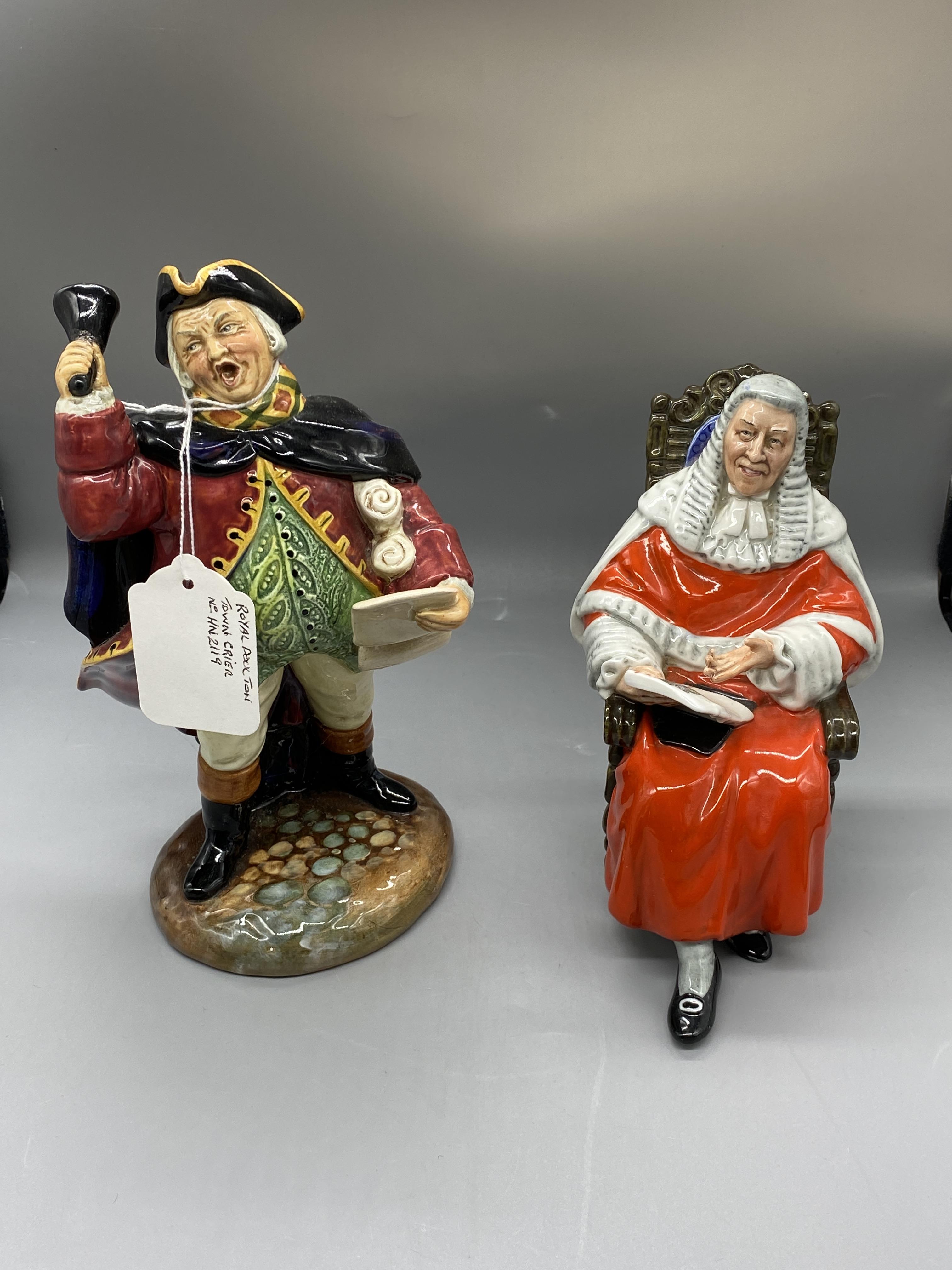 Royal Doulton - HN2443 The Judge and HN2119 Town C - Image 2 of 15