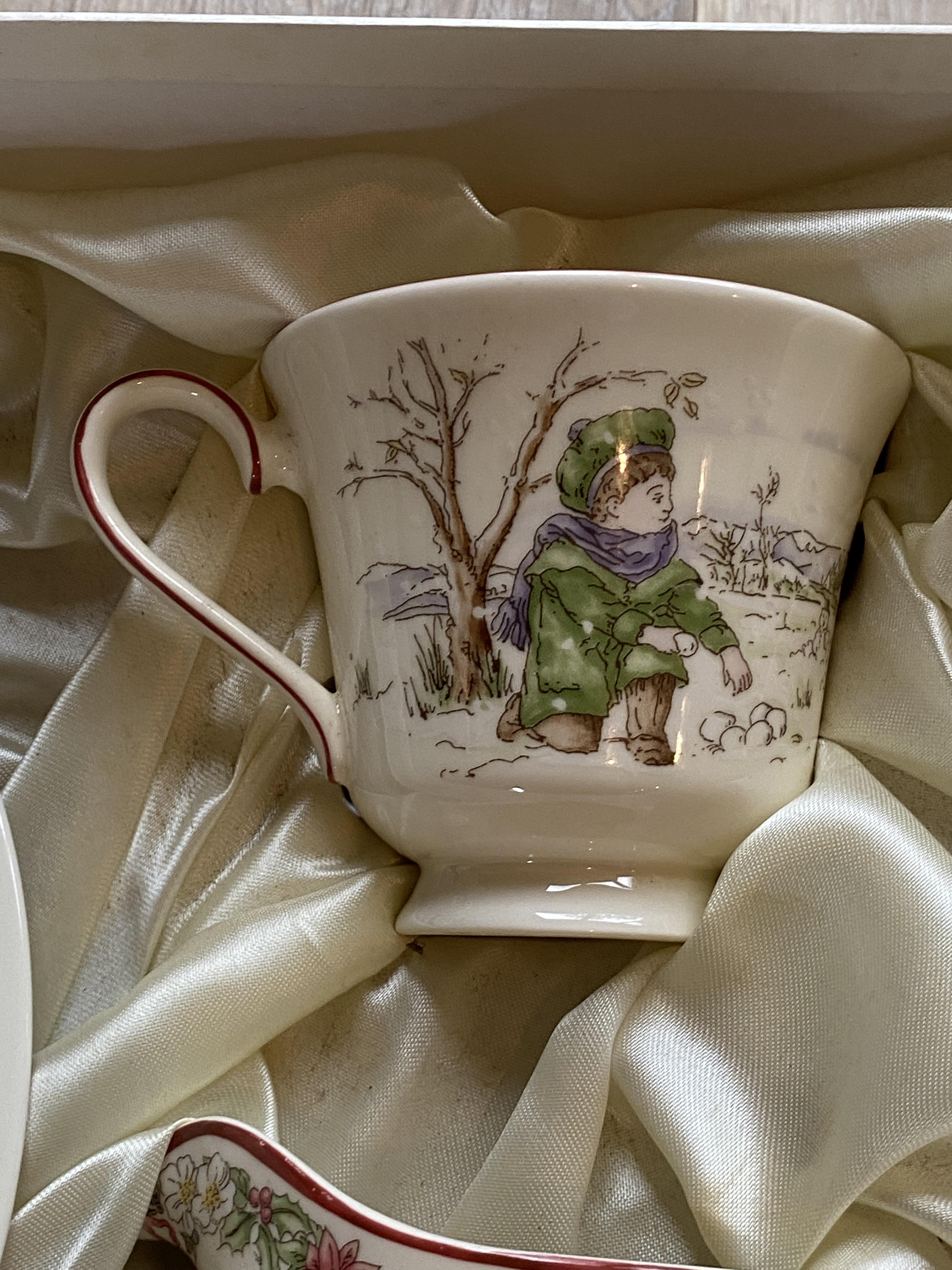 Royal Doulton Archives Pastime Winter Series Ware - Image 5 of 16